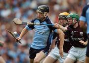 9 September 2007; Diarmuid Connolly, Dublin, in action against Alan Leech, Galway. Erin All-Ireland Under 21 Hurling Championship Final, Dublin v Galway, Croke Park, Dublin. Picture credit; Brian Lawless / SPORTSFILE