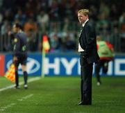 12 September 2007; Steve Staunton, Republic of Ireland manager, during the game. 2008 European Championship Qualifier, Czech Republic v Republic of Ireland, Sparta Prague Stadium, Prague, Czech Republic. Picture Credit: David Maher / SPORTSFILE *** Local Caption ***