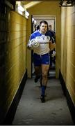 11 January 2015; Drew Wylie, Monaghan captain leads his team out of the changing rooms. Bank of Ireland Dr McKenna Cup, Group A, Round 2, Monaghan v Down, St Tiernach's Park, Clones, Co. Monaghan. Picture credit: Oliver McVeigh / SPORTSFILE