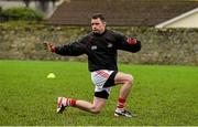 11 January 2015; Donncha O'Connor, Cork, warms up before the game. McGrath Cup Quarter-Final, Tipperary v Cork, Clonmel Sportsfield, Clonmel, Co. Tipperary. Picture credit: Diarmuid Greene / SPORTSFILE