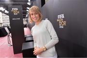 12 January 2015; Republic of Ireland International Stephanie Roche before the FIFA Ballon D'Or Award ceremony. FIFA Ballon D'Or 2014. Kongresshaus, Zurich, Switzerland. Picture credit: David Maher / SPORTSFILE