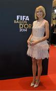 12 January 2015; Republic of Ireland International Stephanie Roche in attendance at the FIFA Ballon D'Or 2014. Kongresshaus, Zurich, Switzerland. Picture credit: David Maher / SPORTSFILE