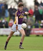 11 January 2015; Paudie Barden, Wexford. Bord na Mona O'Byrne Cup, Group D, Round 3, Wexford v Wicklow, Pairc Ui Suiochan, Gorey, Co. Wexford. Picture credit: Matt Browne / SPORTSFILE