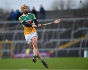 11 January 2015; Shane Kinsella, Offaly. Bord na Mona Walsh Cup, Group 4, Round 1, Westmeath v Offaly, Cusack Park, Mullingar, Co. Westmeath. Picture credit: Pat Murphy / SPORTSFILE