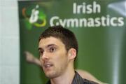 12 September 2007; Ciaran Gallagher, Irish Gymnastics National Development Director, at the launch of the 2007 Northern European Gymnastics Championships, which will be taking place from the 4th of October 2007 to the 8th of October 2007. Dublin City University, Glasnevin, Dublin. Picture credit: Matt Browne / SPORTSFILE