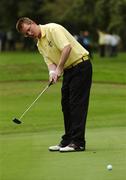 12 September 2007; Adrian Brogan, Forrest Little Golf Club, Cloghran, Co Dublin, putting on the 12th during the Bulmers Barton Shield Semi-Finals. Bulmers Cups and Shields Finals 2007, Shandon Park Golf Club, Belfast, Co. Antrim. Picture credit: Ray McManus / SPORTSFILE