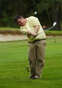 12 September 2007; Randal Evans, Moyola Park G.C, Magherafelt, Derry, plays on to the 12th green during the Magners Barton Shield Semi-Finals. Magners Cups and Shields Finals 2007, Shandon Park Golf Club, Belfast, Co. Antrim. Picture credit: Ray McManus / SPORTSFILE