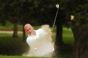 13 September 2007; Andrew Ferguson, Warrenpoint G.C., Down, plays from a bunker on the 13th during the Magners Pierce Purcell Shield Semi-Finals. Magners Cups and Shields Finals 2007, Shandon Park Golf Club, Belfast, Co. Antrim. Picture credit: Ray McManus / SPORTSFILE