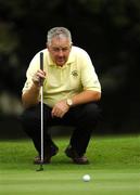 13 September 2007; Michael O'Brien, Woodstock G.C., Ennis, Clare, lines up a putt on the 13th during the Bulmers Pierce Purcell Shield Semi-Finals. Bulmers Cups and Shields Finals 2007, Shandon Park Golf Club, Belfast, Co. Antrim. Picture credit: Ray McManus / SPORTSFILE