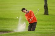 14 September 2007; Ross Henderson, Scrabo G.C., Down, plays from a bunker on the 16th during the Magners Jimmy Bruen Shield Semi-Finals. Magners Cups and Shields Finals 2007, Shandon Park Golf Club, Belfast, Co. Antrim. Picture credit: Ray McManus / SPORTSFILE