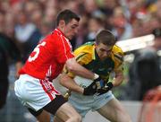 16 September 2007; Marc O' Se, Kerry, in action against Donncha O'Connor, Cork. Bank of Ireland All-Ireland Senior Football Championship Final, Kerry v Cork, Croke Park, Dublin. Picture credit; Paul Mohan / SPORTSFILE