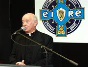 16 September 2007; The Patron of the G.A.A, Archbishop Dermot Clifford, speaking at the 25th anniversary of the Offaly victory Kerry in the 1982 All-Ireland Final . GAA Jubilee Awards, Offaly 1982, Croke Park, Dublin. Picture credit: Ray McManus / SPORTSFILE