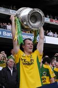16 September 2007; Kerry goalkeeper Diarmuid Murphy lifts the Sam Maguire Cup. Bank of Ireland All-Ireland Senior Football Championship Final, Kerry v Cork, Croke Park, Dublin. Picture credit; Ray McManus / SPORTSFILE