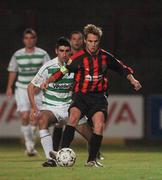 17 September 2007; Kevin Hunt, Bohemians, in action against Danny O'Connor, Shamrock Rovers. eircom League of Ireland Premier Division, Bohemians v Shamrock Rovers, Dalymount Park, Dublin. Picture credit; Stephen McCarthy / SPORTSFILE