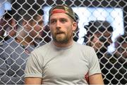 15 January 2015; Former UFC fighter Tom Egan in attendance during Conor McGregor's open workout session. UFC Fight Night Open Workouts, UFC Gym, Boston, Massachusetts, USA. Picture credit: Ramsey Cardy / SPORTSFILE