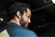 15 January 2015; Benson Henderson after an open workout session ahead of his fight against Donald Cerrone in TD Garden, Boston, on Sunday. UFC Fight Night Open Workouts, UFC Gym, Boston, Massachusetts, USA. Picture credit: Ramsey Cardy / SPORTSFILE