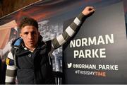 16 January 2015; Norman Parke during a media day ahead of his fight against Gleison Tibau in TD Garden, Boston, on Sunday. UFC Fight Night Ultimate Media Day, Ned Devine’s Irish Pub, Boston, Massachusetts, USA. Picture credit: Ramsey Cardy / SPORTSFILE