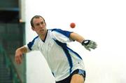 15 September 2007; Eoin Kennedy, Dublin, in action during his match against Dessie Keegan Kevin Geraghty, Mayo. The Martin Donnelly All-Ireland 60 x 30 Handball Senior Doubles Final, Dublin v Mayo, Handball Alley, Croke Park, Dublin. Picture credit: Pat Murphy / SPORTSFILE