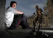 18 September 2007; Longford Town's Dave Mooney who was presented with the eircom / Soccer Writers Association of Ireland Player of the Month Award for August. The Royal Hospital Kilmainham, Military Road, Dublin. Photo by Sportsfile