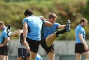 18 September 2007; Ireland's Ronan O'Gara, right, and Shane Horgan in action during squad training. 2007 Rugby World Cup, Pool D, Irish Squad Training, Stade Bordelais, Bordeaux, France. Picture credit: Brendan Moran / SPORTSFILE