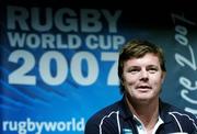 20 September 2007; Ireland captain Brian O'Driscoll at a press conference. Ireland Rugby Press Conference, 2007 Rugby World Cup, Sofitel Porte Des Serves, Paris, France. Picture credit: Brendan Moran / SPORTSFILE