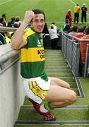 16 September 2007; Paul Galvin, Kerry, celebrates in the last minute of the game. Bank of Ireland All-Ireland Senior Football Championship Final, Kerry v Cork, Croke Park, Dublin. Picture credit; Ray McManus / SPORTSFILE