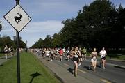 22 September 2007; A general view of competitors during the adidas Dublin Half Marathon. Phoenix Park, Dublin. Picture credit; Tomas Greally / SPORTSFILE