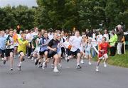 23 September 2007; The start of the National Grandparents Day 5K Fun Run. Phoenix Park, Dublin. Picture credit; Tomas Greally / SPORTSFILE