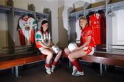 18 September 2007; Ladies Senior football captains Juliet Murphy, Cork, and Christina Heffernan, Mayo, left, at a photocall ahead of the TG4 All-Ireland Ladies Senior, Junior, and Intermediate Championship Football Finals, which will be taking place on Sunday the 23rd September 2007. Croke Park, Dublin. Picture credit: Brian Lawless / SPORTSFILE