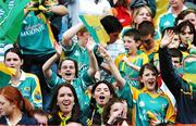 23 September 2007; Leitrim fans celebrate their side's victory. TG4 All-Ireland Ladies Intermediate Football Championship Final, Wexford v Leitrim, Croke Park, Dublin. Picture credit; Matt Browne / SPORTSFILE