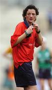23 September 2007; Referee Maggie Farrelly.TG4 All-Ireland Ladies Junior Football Championship Final, London v Kilkenny, Croke Park, Dublin. Picture credit; Paul Mohan / SPORTSFILE