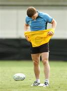 25 September 2007; Ireland captain Brian O'Driscoll puts on a training bib during squad training. 2007 Rugby World Cup, Pool D, Irish Squad Training, Stade Bordelais, Bordeaux, France. Picture credit: Brendan Moran / SPORTSFILE