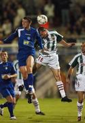 25 September 2007; Colin Healy, Cork City, in action against Paul McCarthy, Waterford United. FAI Ford Cup Quarter Final Replay, Waterford United v Cork City, Turner's Cross, Cork. Picture credit; Brian Lawless / SPORTSFILE