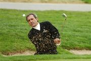 26 September 2007; Seve Ballesteros plays from a bunker onto the 7th green. The Seve Trophy, Pro-Am, The Heritage Golf & Spa Resort, Killenard, Co. Laois. Picture credit: Matt Browne / SPORTSFILE