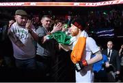 18 January 2015; Paddy Holohan makes his way to the octagon ahead of his flyweight bout with Shane Howell. UFC Fight Night, Paddy Holohan v Shane Howell, TD Garden, Boston, Massachusetts, USA. Picture credit: Ramsey Cardy / SPORTSFILE