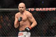 18 January 2015; Cathal Pendred ahead of his welterweight bout against Sean Spencer. UFC Fight Night, Cathal Pendred v Sean Spencer, TD Garden, Boston, Massachusetts, USA. Picture credit: Ramsey Cardy / SPORTSFILE