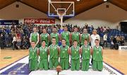 19 January 2015; The Ard Scoil Rathangan team. All-Ireland Schools Cup U19A Boys Final, St Eunan's College v Ard Scoil Rathangan. National Basketball Arena, Tallaght, Dublin. Picture credit: Barry Cregg / SPORTSFILE