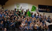19 January 2015; Ard Scoil Rathangan supporters during the game. All-Ireland Schools Cup U19A Boys Final, St Eunan's College v Ard Scoil Rathangan. National Basketball Arena, Tallaght, Dublin. Picture credit: Barry Cregg / SPORTSFILE