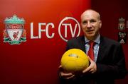 27 September 2007; Co-Founder and Chief Executive of Setanta Sports Michael O'Rourke at the announcement of the new LFC TV channel. LFC is the official club TV channel of Liverpool FC. LFC TV will be exclusively available as part of the Setanta Sports Pack of ten channels, following a major three-year deal with Liverpool Football Club's media arm Liverpoolfc.tv Ltd. Setanta is the exclusive distributor within the UK and Republic of Ireland. Trophy Room, Anfield, Liverpool, England. Picture credit: David Rawcliffe / SPORTSFILE
