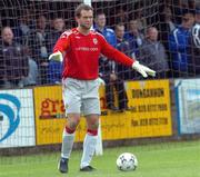 18 August 2007; Alan Mannus, Linfield. CIS Insurance Cup, Group A, Dungannon Swifts v Linfield, Stangmore Park, Dungannon, Co. Tyrone. Picture credit: Michael Cullen / SPORTSFILE