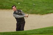28 September 2007; Gonzalo Fdez-Castano, Continental Europe, plays from the bunker onto the 5th green. The Seve Trophy, Fourball, The Heritage Golf & Spa Resort, Killenard, Co. Laois. Picture credit: Matt Browne / SPORTSFILE