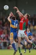 30 September 2007; Francis McGee, Dromard, in action against Noel Farrell, Colmcille. Longford Senior Football Championship Final, Dromard v Colmcille, Pearse Park, Longford. Picture credit; David Maher / SPORTSFILE
