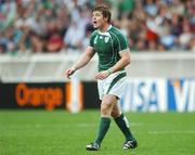 30 September 2007; Ireland captain Brian O'Driscoll during the match. 2007 Rugby World Cup, Pool D, Ireland v Argentina, Parc des Princes, Paris, France. Picture credit; Brian Lawless / SPORTSFILE