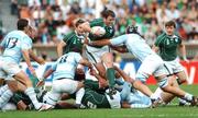 30 September 2007; Marcus Horan, Ireland, in action against Argentina. 2007 Rugby World Cup, Pool D, Ireland v Argentina, Parc des Princes, Paris, France. Picture credit; Brian Lawless / SPORTSFILE