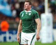 30 September 2007; Ireland's Malcolm O'Kelly after the match. 2007 Rugby World Cup, Pool D, Ireland v Argentina, Parc des Princes, Paris, France. Picture credit; Brian Lawless / SPORTSFILE