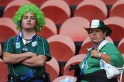 30 September 2007; Ireland fans after the match. 2007 Rugby World Cup, Pool D, Ireland v Argentina, Parc des Princes, Paris, France. Picture credit; Brian Lawless / SPORTSFILE