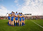 30 September 2007; Dromard team before the start of the game. Longford Senior Football Championship Final, Dromard v Colmcille, Pearse Park, Longford. Picture credit; David Maher / SPORTSFILE