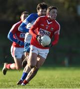18 January 2015; Mark Collins, Cork, in action against Waterford. McGrath Cup, Semi-Final, Cork v Waterford, Clashmore, Co. Waterford. Picture credit: Matt Browne / SPORTSFILE