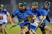 20 January 2015; Michael Carton, Dublin, in action against Daryl Robets, DIT. Bord na Mona Walsh Cup, Group 2, Round 2, Dublin v DIT, Parnell Park, Dublin. Picture credit: Barry Cregg / SPORTSFILE