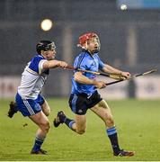 20 January 2015; Niall McMorrow, Dublin, in action against Sean McClelland, DIT. Bord na Mona Walsh Cup, Group 2, Round 2, Dublin v DIT, Parnell Park, Dublin. Picture credit: Barry Cregg / SPORTSFILE